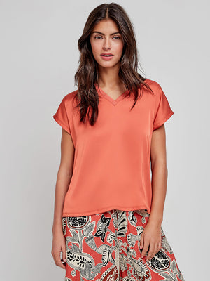 T-shirt et pantalon large imprimé