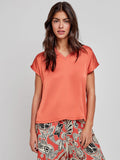 T-shirt et pantalon large imprimé