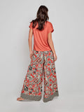 T-shirt et pantalon large imprimé