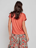T-shirt et pantalon large imprimé