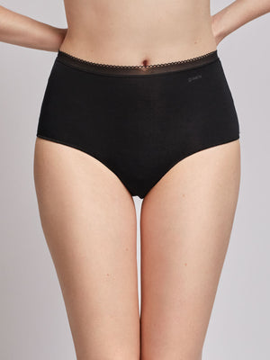 Lot de 3 culottes hautes extra-plates en Modal Lenzing