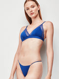 Soutien-gorge triangle et string