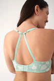 Soutien-gorge de maintien avec culotte haute imprimé
