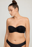 Soutien-gorge bandeau microfibre